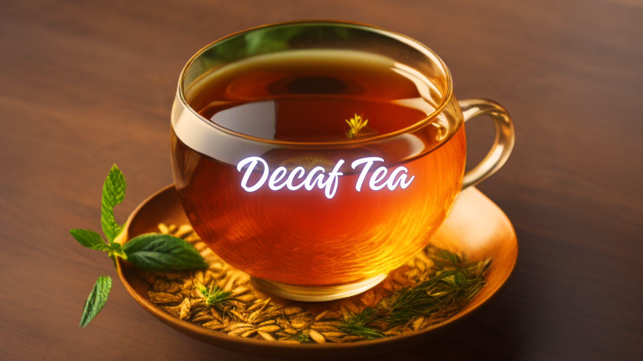 Decaffeinated Tea Examples Is Decaffeinated Tea Good or Bad for You